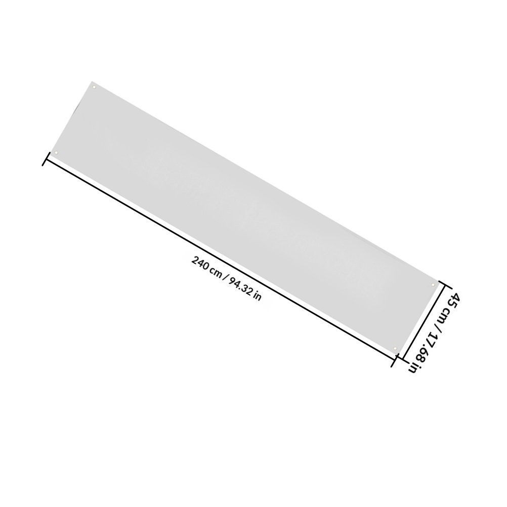 Large Blank White Banner for D - Yard Sign Blank บทวิจารณ์และราคา