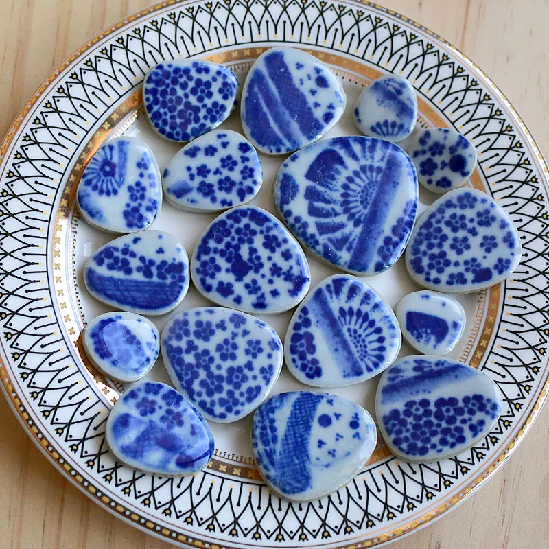 100g Oval Ceramic Mosaic Tiles - Ceramic Tile Blank บทวิจารณ์และราคา