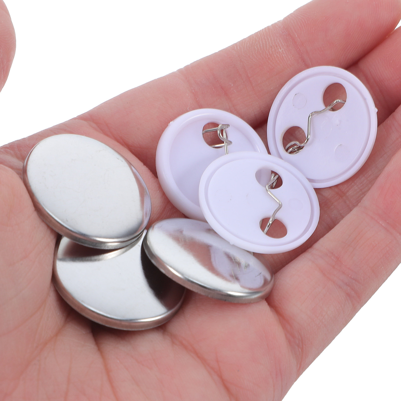 1Set Tinplate Badge Supplies R - Button Badge Blank บทวิจารณ์และราคา