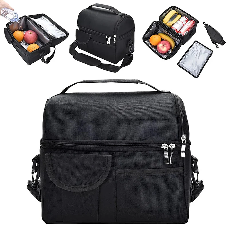 Large Insulated Lunch Box Leak - Tote Bag Sublimation บทวิจารณ์และราคา