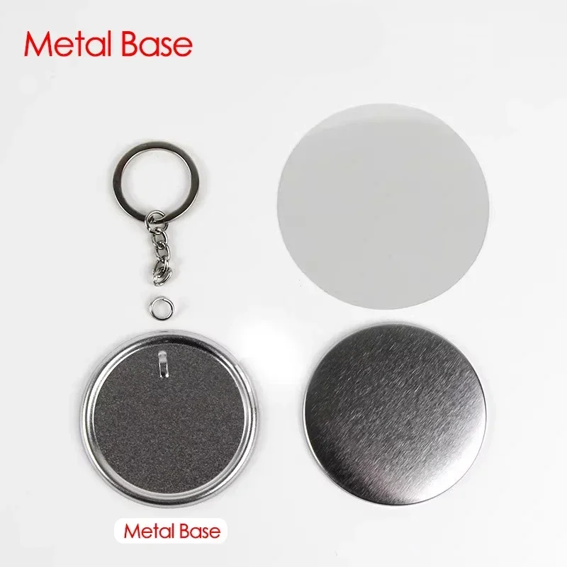 100PCS 44mm 58mm Keychains Bad - Button Badge Blank บทวิจารณ์และราคา