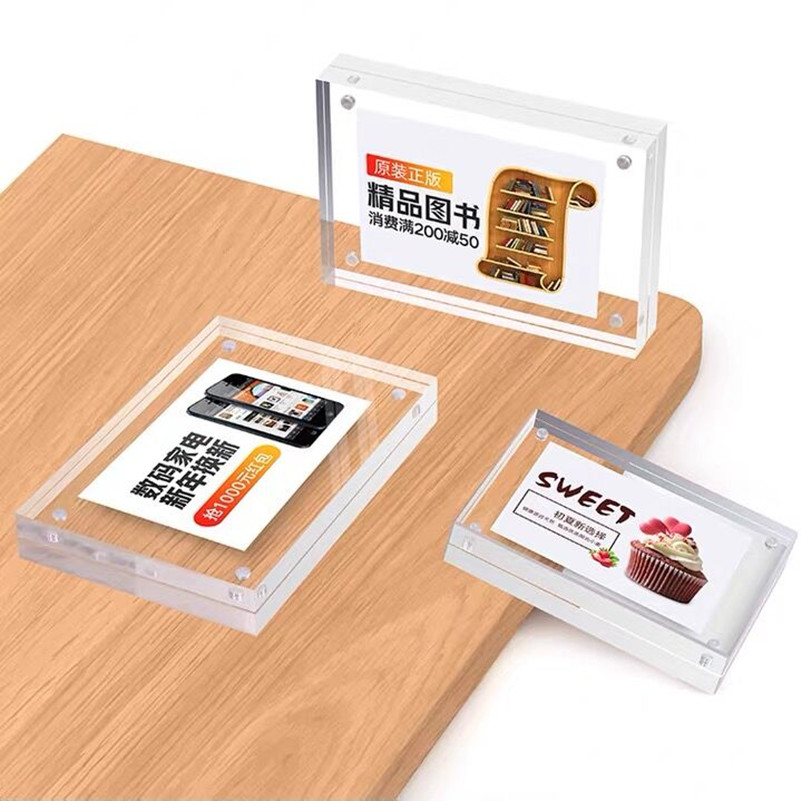90x55mm Magnetic Acrylic Price - Photo Acrylic Block บทวิจารณ์และราคา