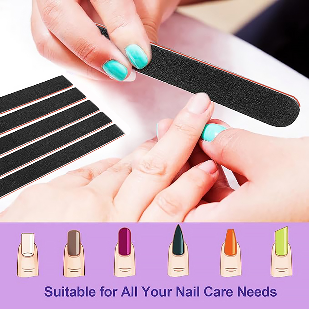 4pcs Professional Nail Files D - Photo Acrylic Block บทวิจารณ์และราคา