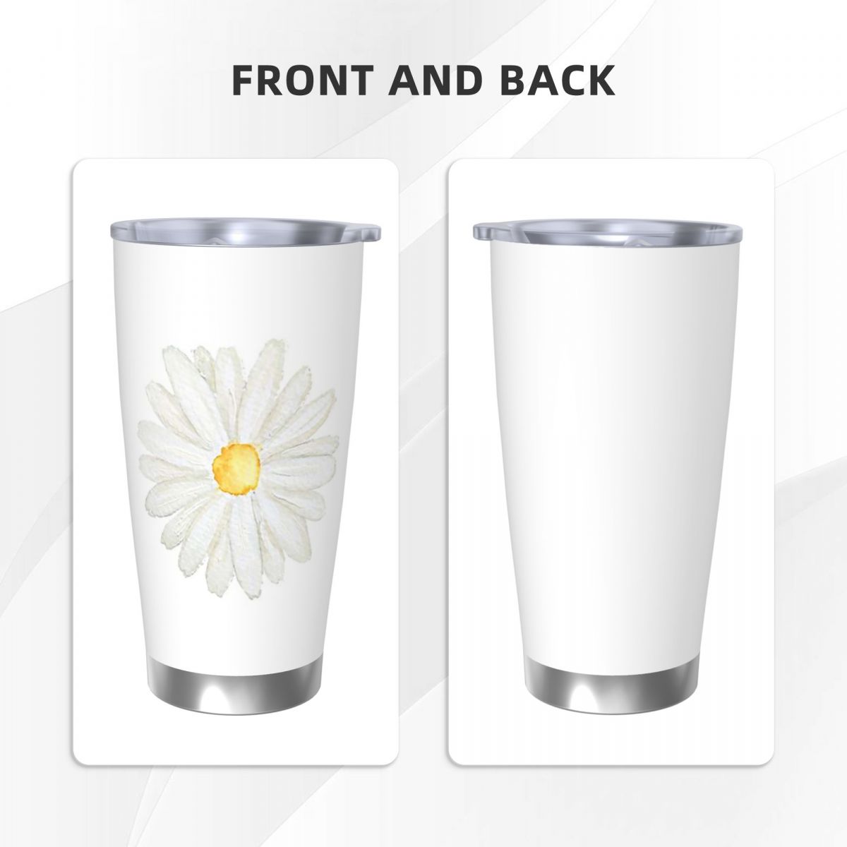 Hand Painted One Little White  - Tumbler 20Oz White บทวิจารณ์และราคา
