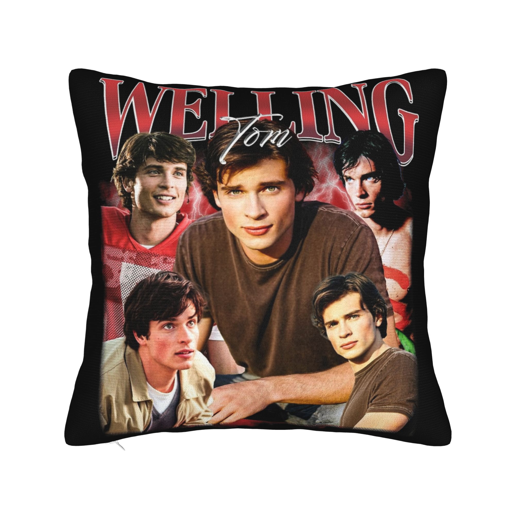 Vintage Welling Tom heated riv - Pillow Cover Sublimation บทวิจารณ์และราคา