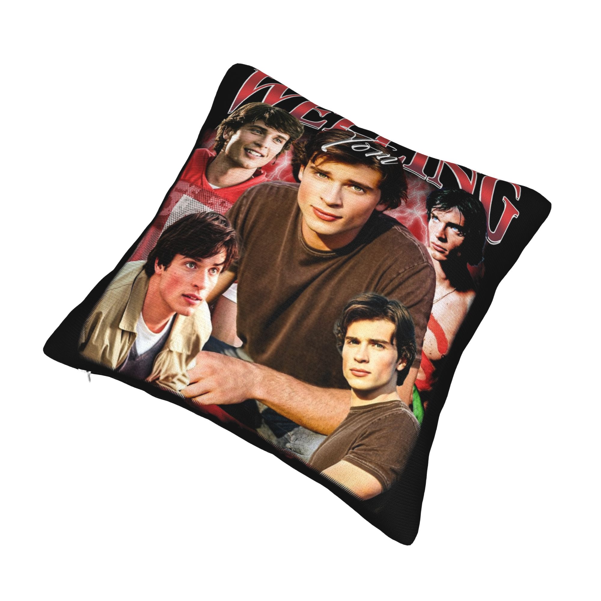 Vintage Welling Tom heated riv - Pillow Cover Sublimation บทวิจารณ์และราคา