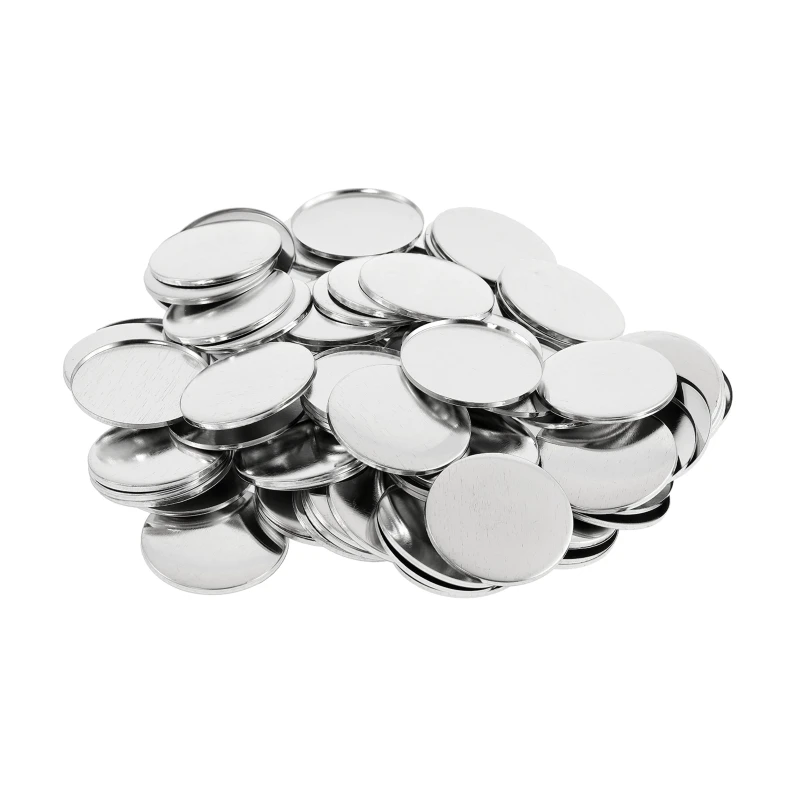 100PCS Blank Plastic/Metal But - Button Badge Blank บทวิจารณ์และราคา