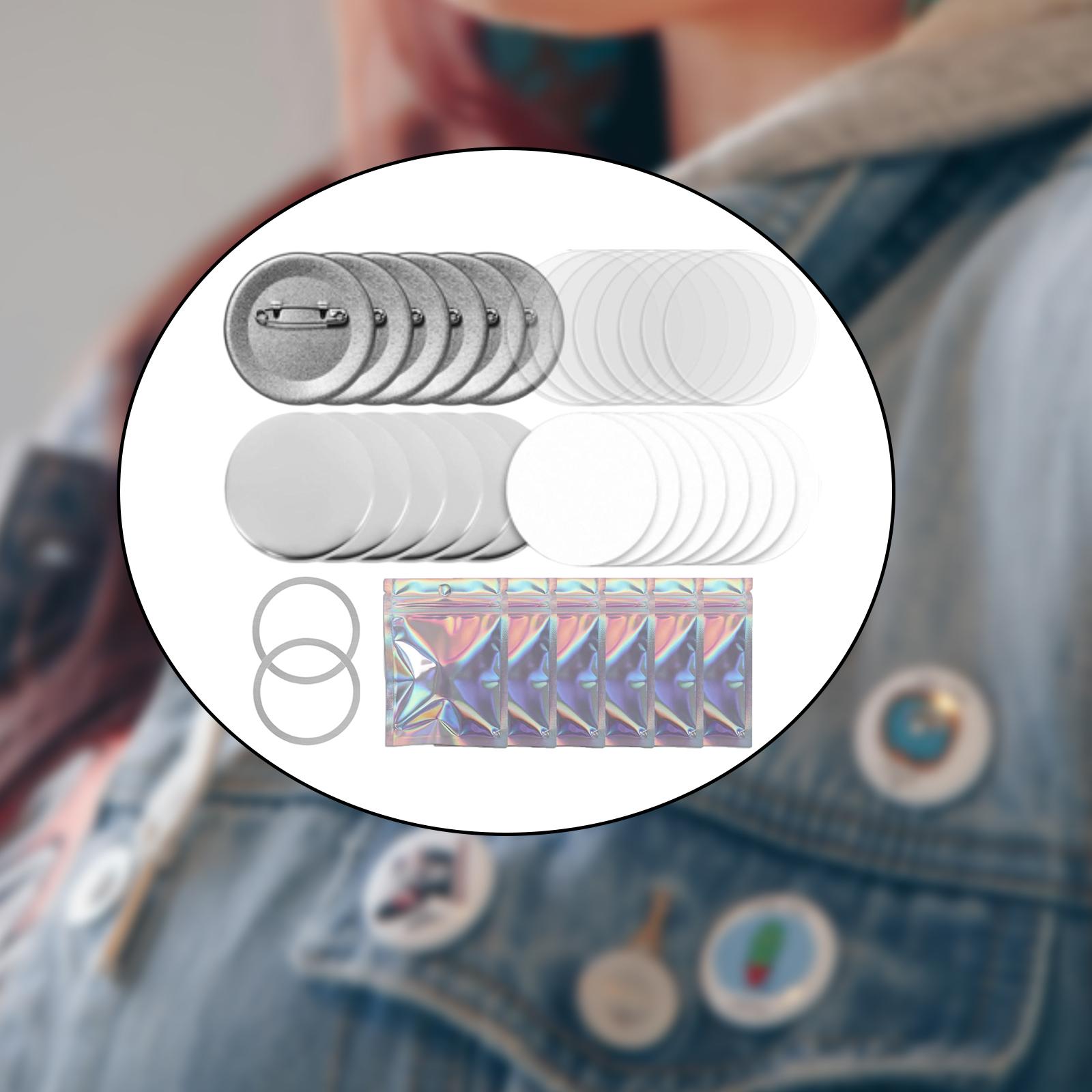 Button Badge Kit Metal Blank B - Button Badge Blank บทวิจารณ์และราคา