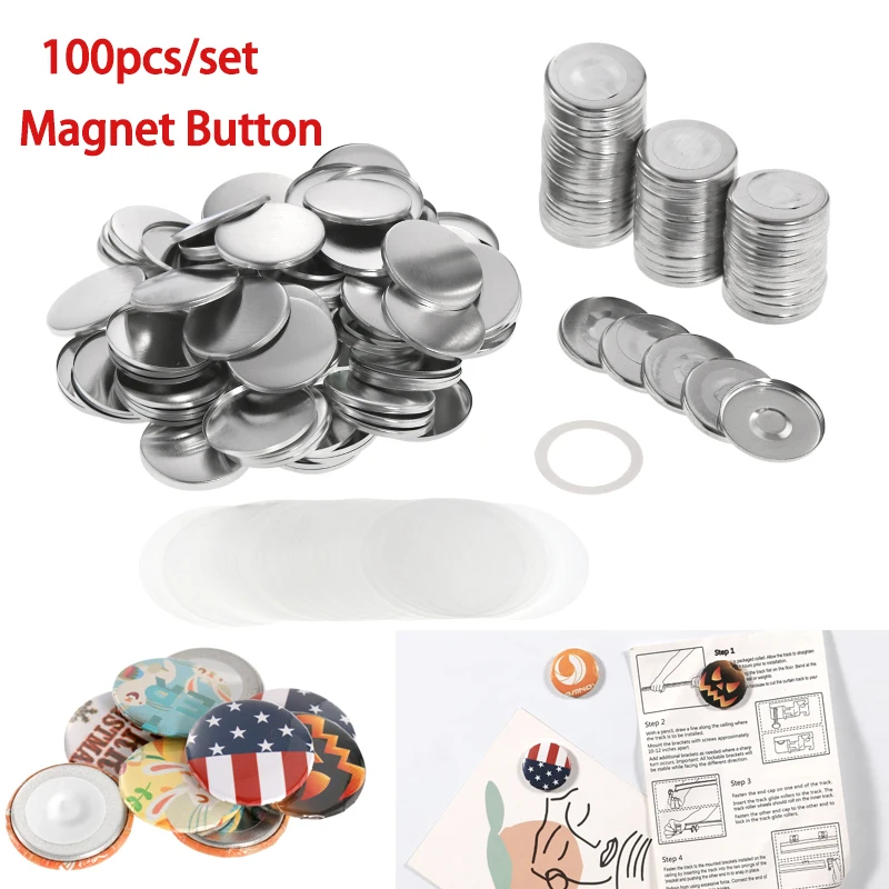 25mm 32mm 58mm DIY Strong Magn - Button Badge Blank บทวิจารณ์และราคา