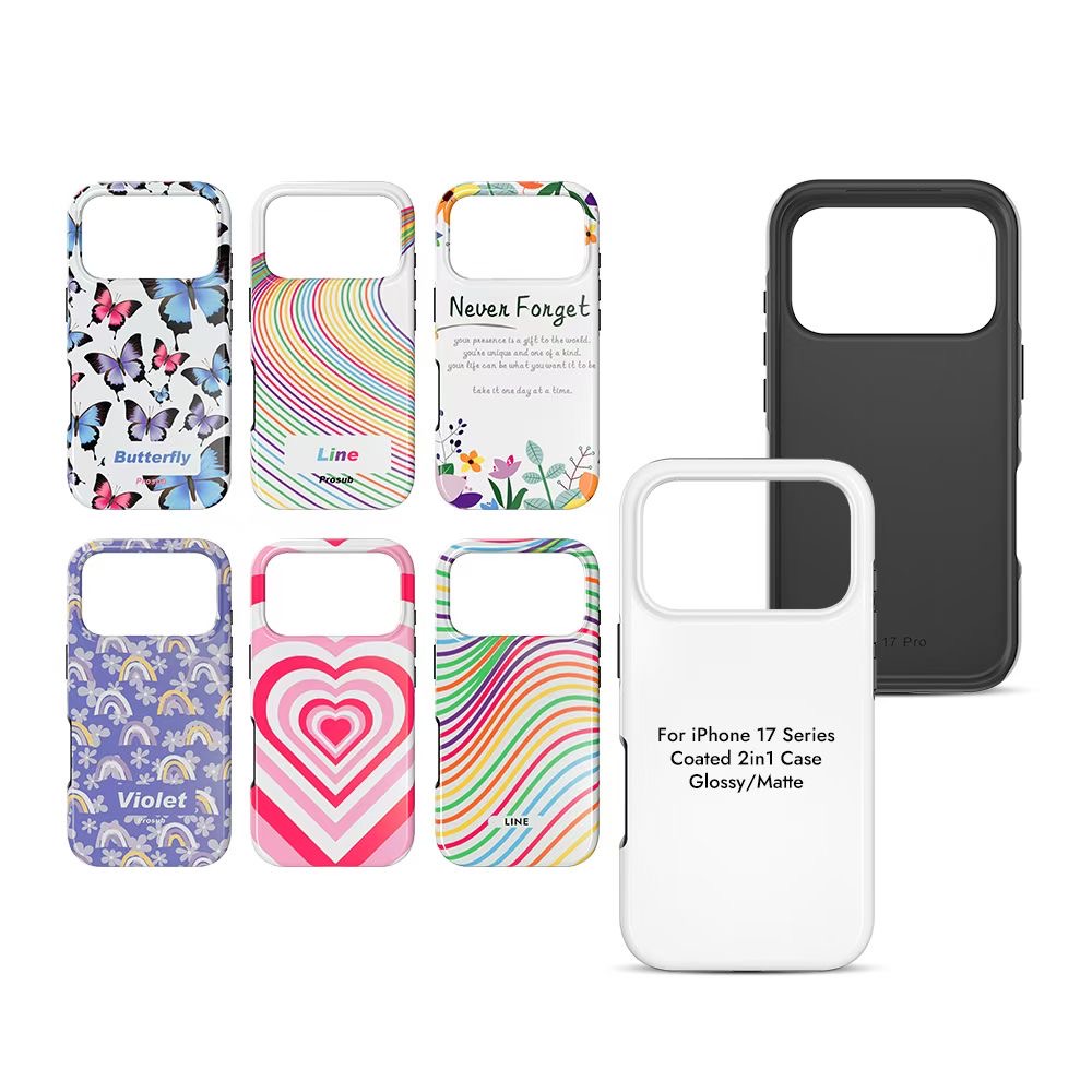 FONLYU 5pcs Coated 2 in 1 Blan - Phone Case Blank Print บทวิจารณ์และราคา