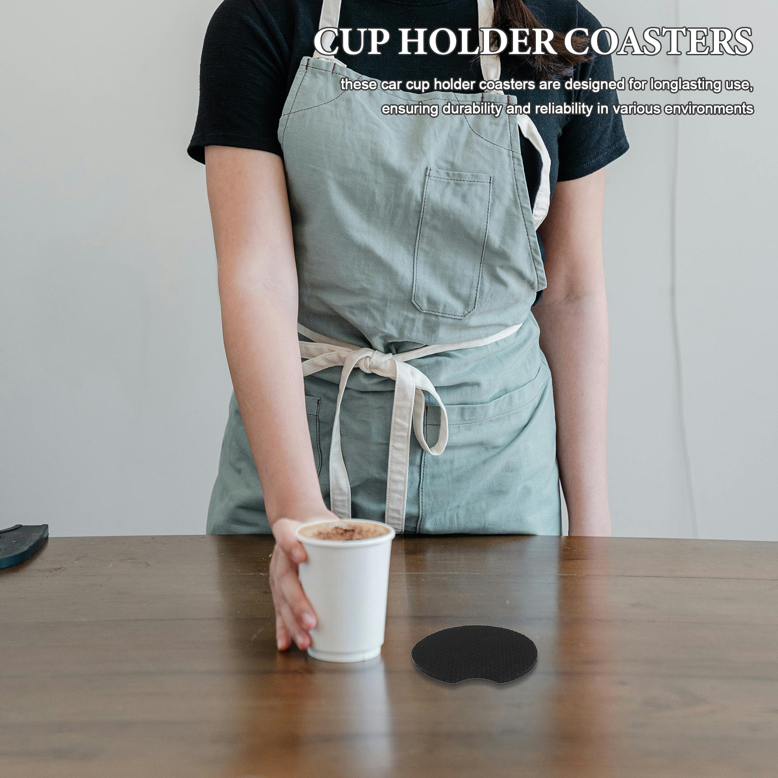 1Set Neoprene Car Cup Holder C - Coaster Sublimation Blank บทวิจารณ์และราคา