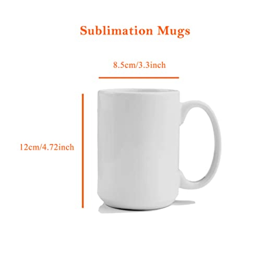 Sublimation Mugs 15 oz Sublima - Sublimation Mug White บทวิจารณ์และราคา