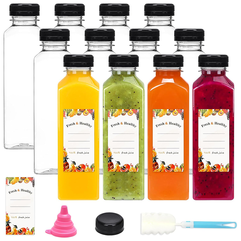 500ML Juice Bottles with Caps  - Water Bottle Blank บทวิจารณ์และราคา