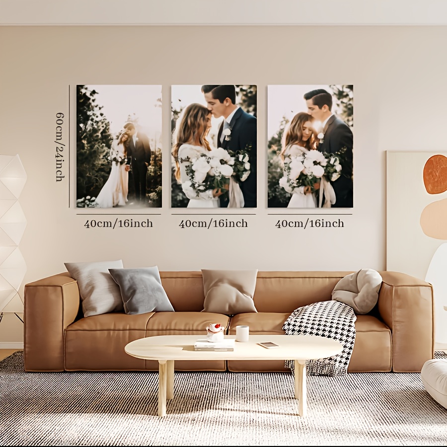 2D Flat, 3pcs 3pcs Personalize - Canvas Wrap Ready บทวิจารณ์และราคา