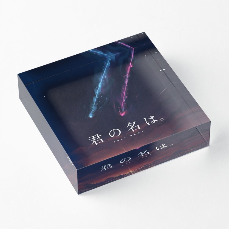 Your Name Kimi No Na Wa  Acryl - Photo Acrylic Block บทวิจารณ์และราคา