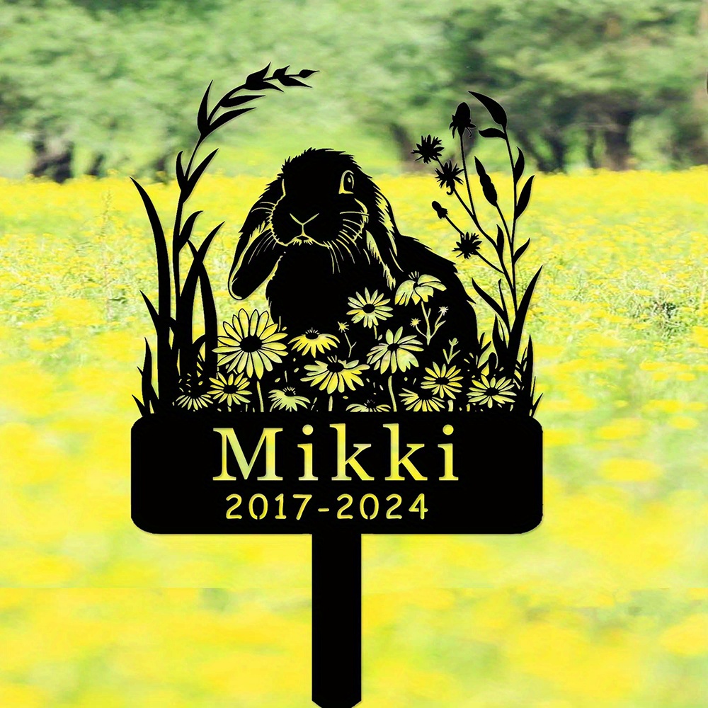 Custom Lop-Eared Rabbit Memori - Yard Sign Blank บทวิจารณ์และราคา