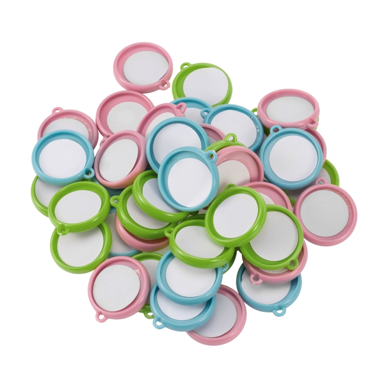 50pcs/Set 32mm Double-side Key - Button Badge Blank บทวิจารณ์และราคา