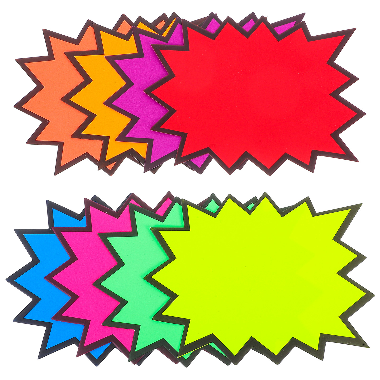 80Pcs Eye Catching Fluorescent - Yard Sign Blank บทวิจารณ์และราคา