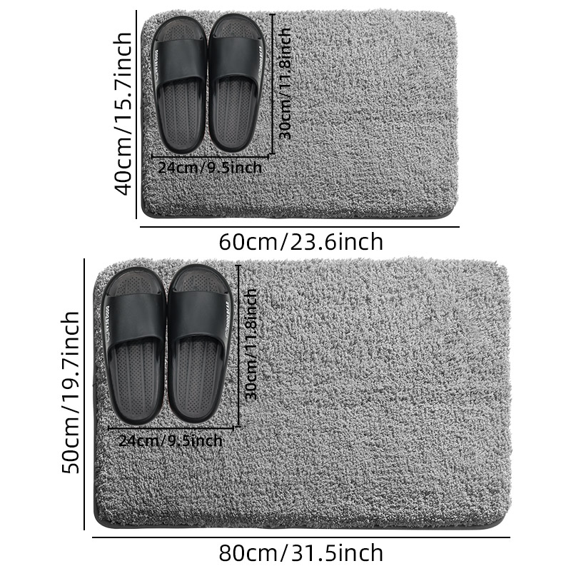 Soft Comfortable Thick Plush F - Door Mat Blank บทวิจารณ์และราคา