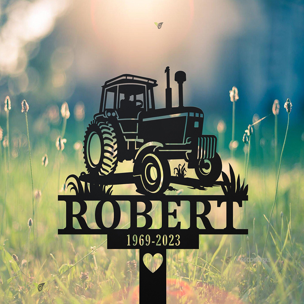 Custom Farmer Memorial Metal S - Yard Sign Blank บทวิจารณ์และราคา