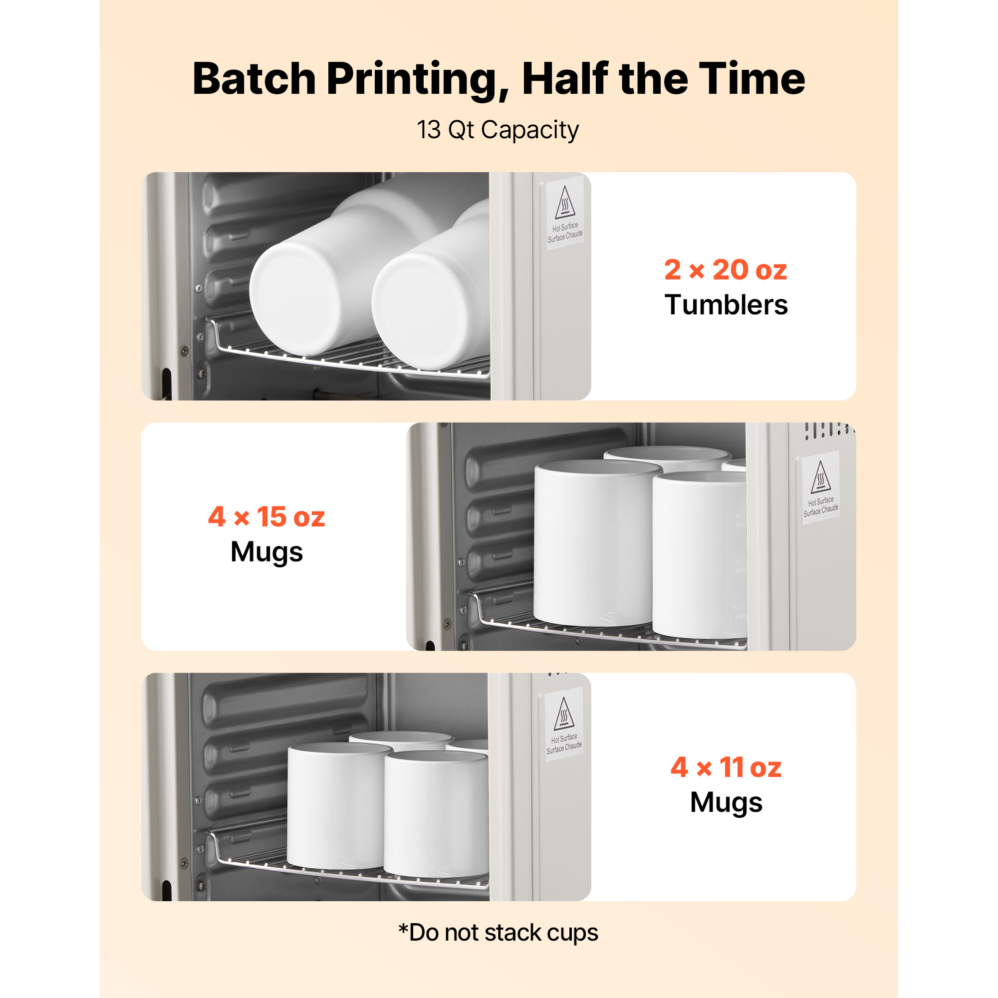 SucceBuy Sublimation Oven Mach - Sublimation Mug White บทวิจารณ์และราคา