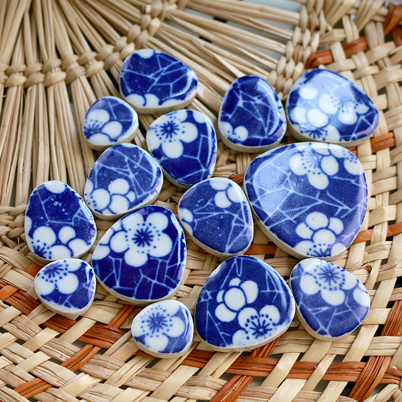 100g DIY Ceramic Mosaic Tiles  - Ceramic Tile Blank บทวิจารณ์และราคา