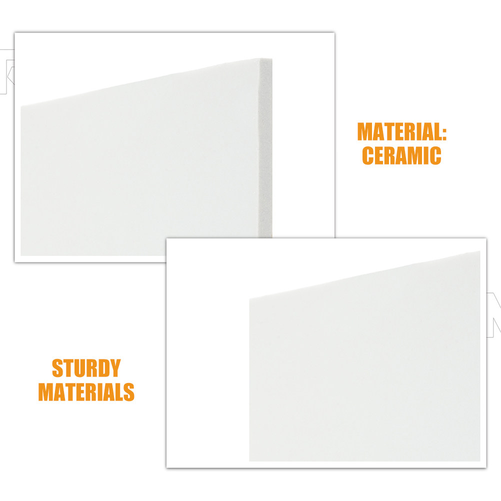 DIY Ceramic White Ceramic Tile - Ceramic Tile Blank บทวิจารณ์และราคา